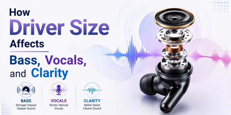 How Driver Size Affects Bass, Vocals, and Clarity