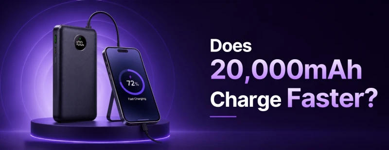 Does 20,000mAh Charge Faster?
