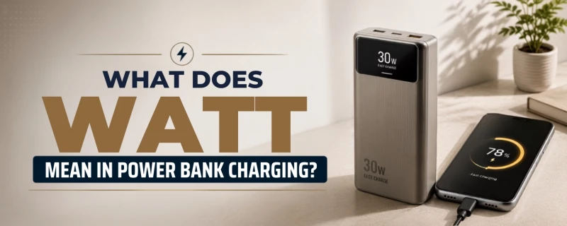 What Does Watt Mean in Power Bank Charging