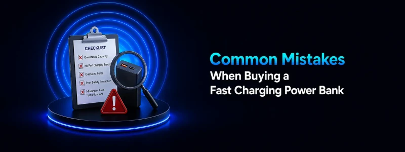 Common Mistakes When Buying a Fast Charging Power Bank