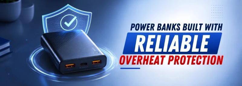 Power Banks Built with Reliable Overheat Protection