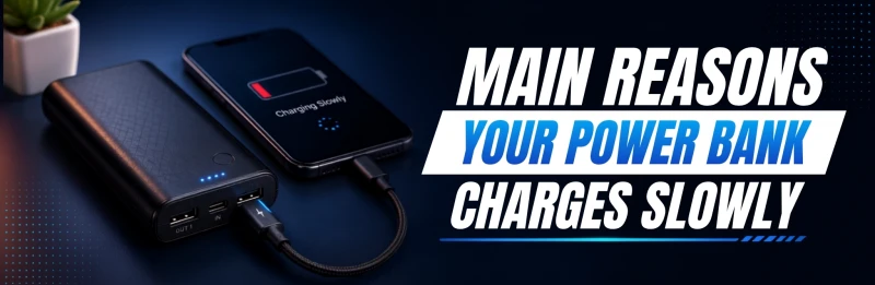 Main Reasons Your Power Bank Charges Slowly