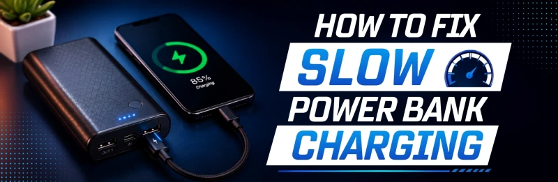 How to Fix Slow Power Bank Charging