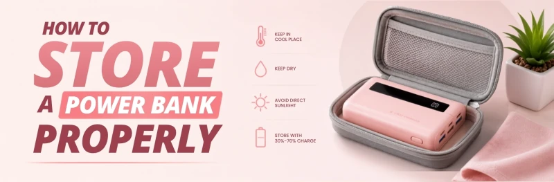 How to Store a Power Bank Properly
