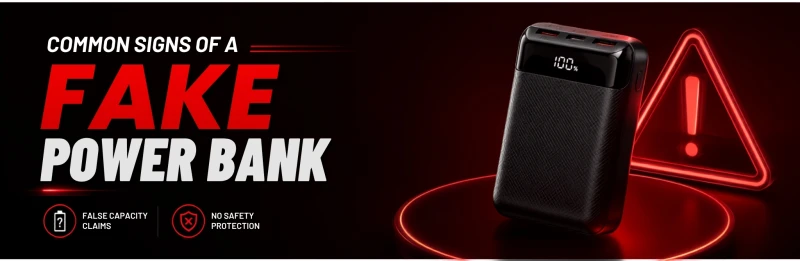Common Signs of a Fake Power Bank
