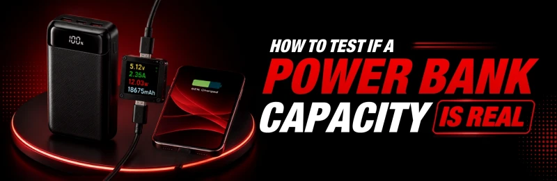 How to Test If a Power Bank Capacity Is Real