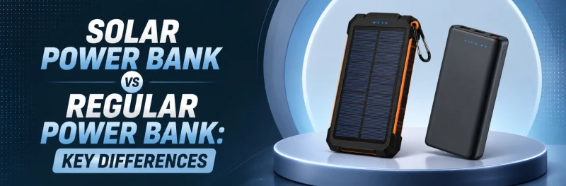 Solar Power Bank vs Regular Power Bank: Key Differences