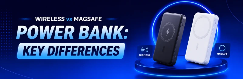Wireless vs MagSafe Power Bank: Key Differences