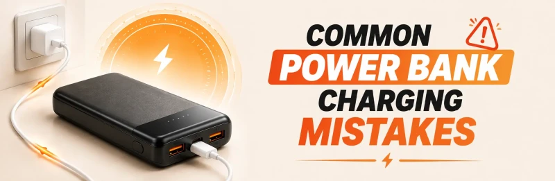 Common Power Bank Charging Mistakes