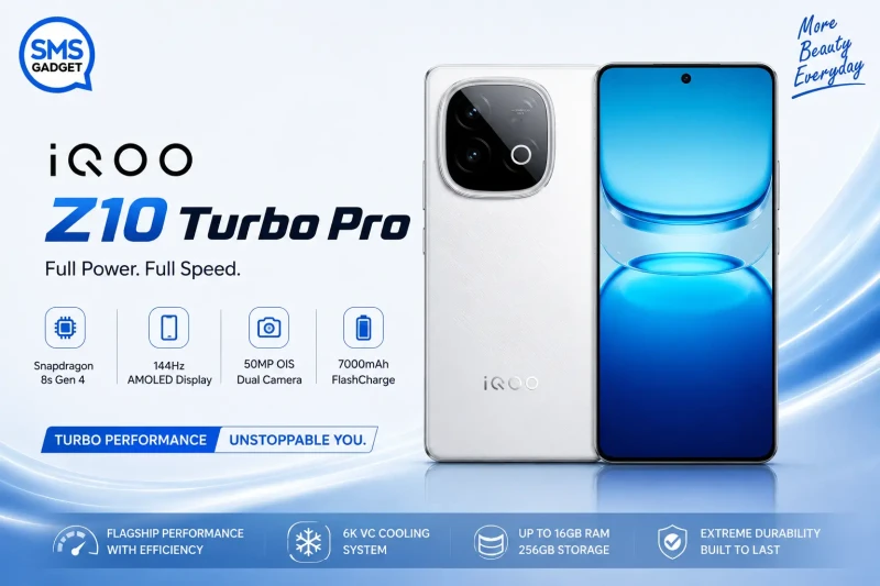 IQOO Z10 Turbo Pro Price in Bangladesh | SMS Gadget