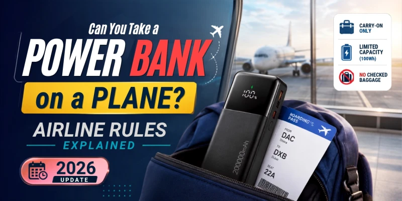 Can You Take a Power Bank on a Plane? Airline Rules Explained
