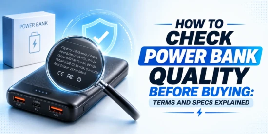 How to Check Power Bank Quality Before Buying: Terms and Specs Explained