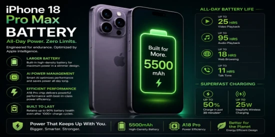 How Long Does the iPhone 18 Pro Max Battery Actually Last?