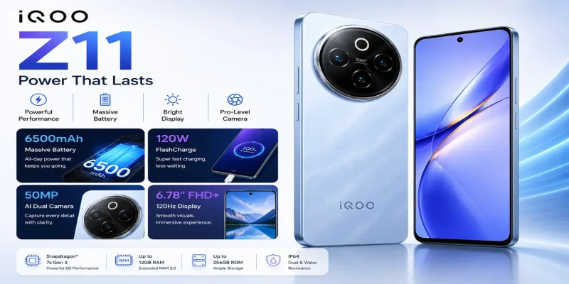 iQOO Z11 Full Review: Design, Camera, Battery & Price in Bangladesh