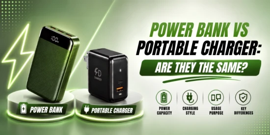 Power Bank vs Portable Charger: Are They the Same?