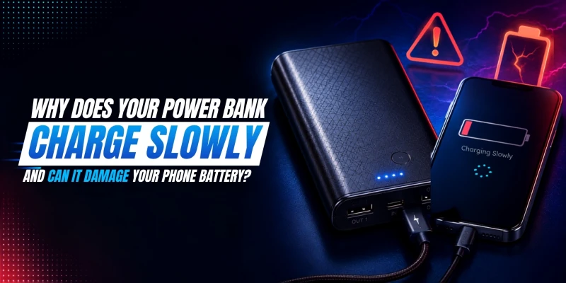 Why Does Your Power Bank Charge Slowly, and Can It Damage Your Phone Battery?