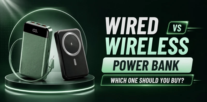 Wired vs Wireless Power Bank: Which One Should You Buy?