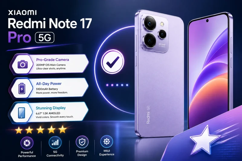 Xiaomi Redmi Note 17 Pro 5G Review: Design, Camera, Battery — Is It Worth It Under 30,000 BDT?