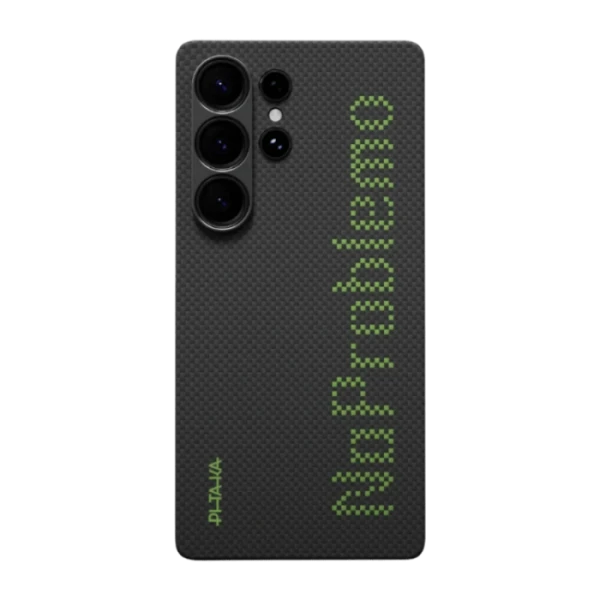 PITAKA Aries Collaborative Luminous Case (NoProblemo) for Samsung Galaxy S25 Ultra