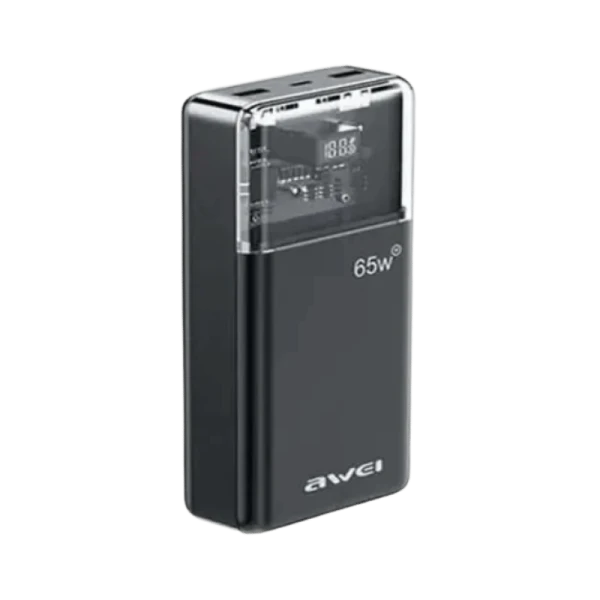 Awei P109K 30000mAh 65W Fast Charging Power Bank