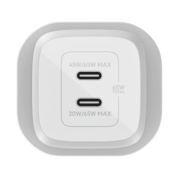 Belkin BoostCharge Pro 65W Dual USB-C GaN Charger