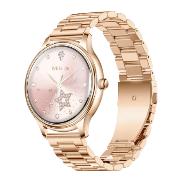 COLMI L28 Silicon and Steel Strap Smart Watch