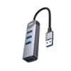 Ldnio DS-134U USB-A to USB 3.0×4 docking station hub (1.2m)