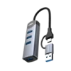 Ldnio DS-134UC USB-A/Type-C to USB 3.0×4 docking station hub