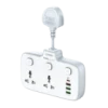 Ldnio SC2413 PD & QC3.0 2 universal outlets power socket