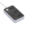 Ldnio SC3412 power strip with 3 sockets and PD20W USB charger