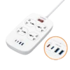 Ldnio SC4407C universal outlet 45W USB power strip with 4 AC outlets