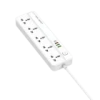 Ldnio SC5415 20W PD & QC3.0 power strip with 5 AC outlets