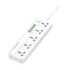 Ldnio SC5614 3-pin power strip with 5 AC outlets and 6 USB ports