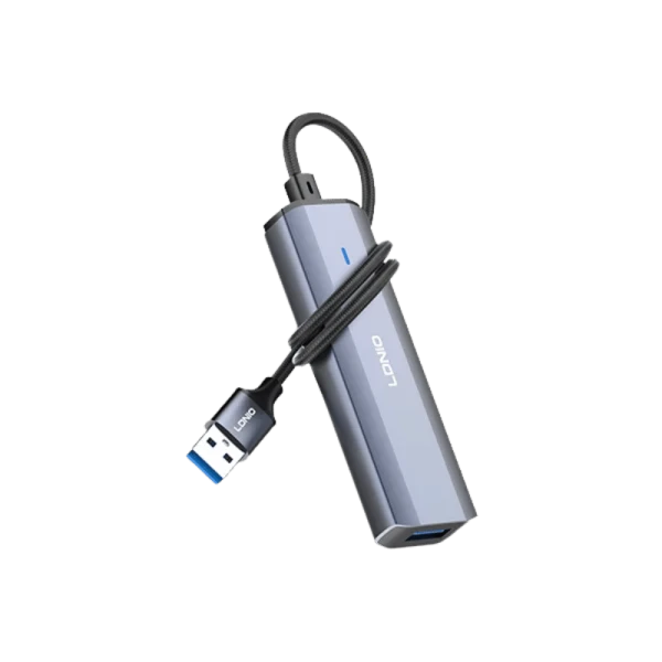 Ldnio DS-114U USB-A to USB-A 4-in-1 hub adapter (1.2m)