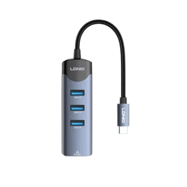 Ldnio DS-144C 4-in-1 USB-C hub adapter