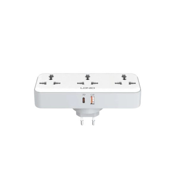 Ldnio SC3317 3 AC outlets portable extension power socket