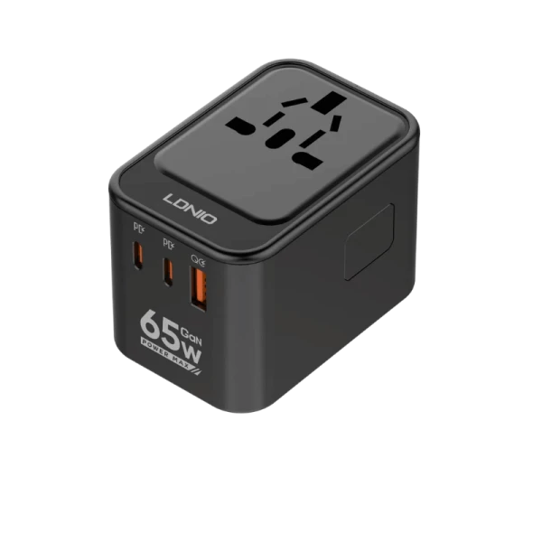Ldnio Z6 GaN 65W all-in-one universal power adapter