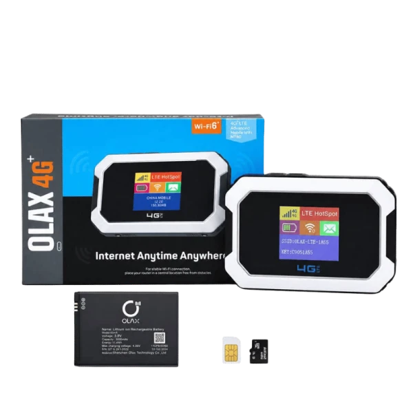 Olax MT80 SIM supported pocket router