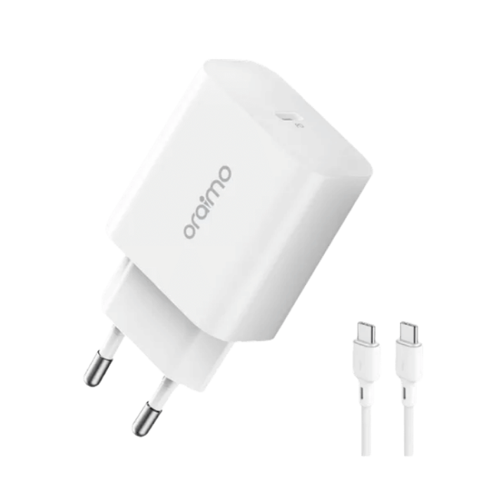 Oraimo 20 Watt Fast Charger C to C
