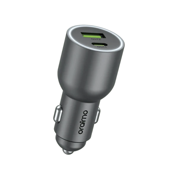 Oraimo Bullet 48 48W Dual Port Fast Car Charger (OCC-73D)