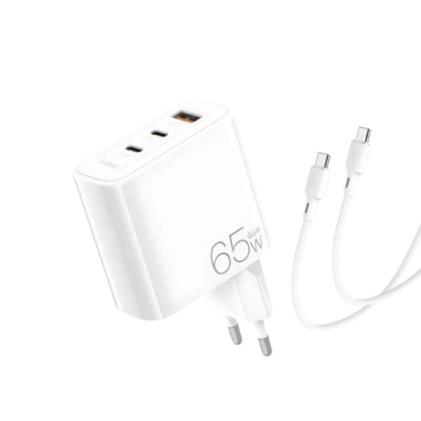 Oraimo OCW-E103T Power Gan 65W Charger Adapter