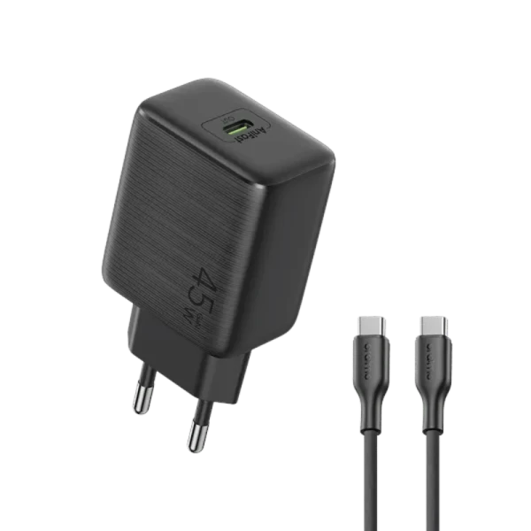 Oraimo PowerGaN 451 45W GaN Ultra Fast Wall Charger with Type-C Cable (OCW-5451ECC)