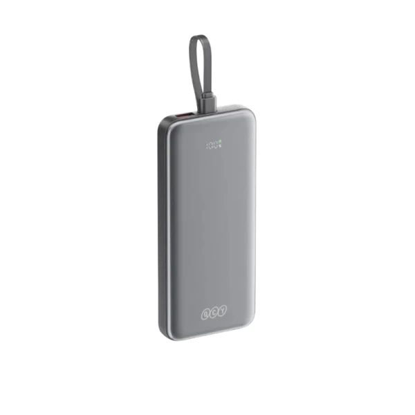QCY Pulse PB10H 10000mAh 22.5W Power Bank with 3 Built-in Cables
