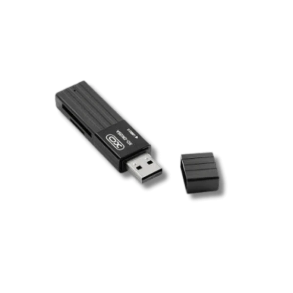XO DK05A 2-in-1 USB 2.0 SD & microSD Card Reader