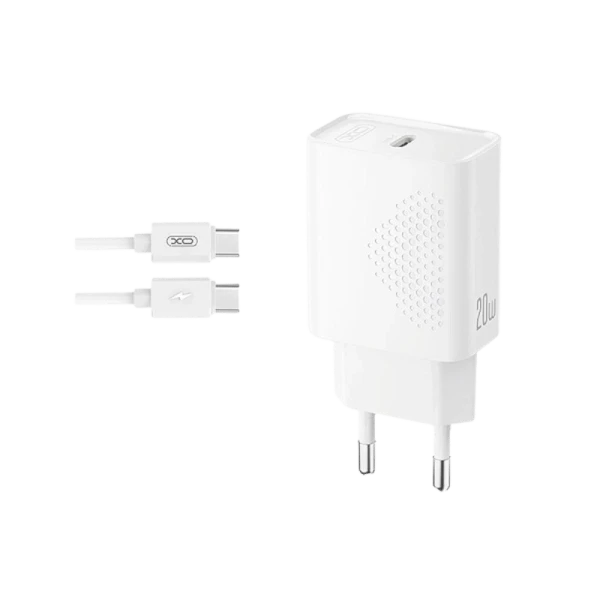 XO L160 EU 20W USB-C PD Fast Wall Charger
