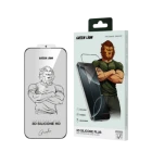 Green Lion 3D Silicone Plus High Definition Edge Glass for iPhone 17 Pro Max - Clear