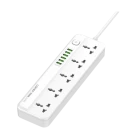 Ldnio SC5614 3-pin power strip with 5 AC outlets and 6 USB ports