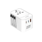 Ldnio Z9 20W GaN travel adapter with 3 USB ports