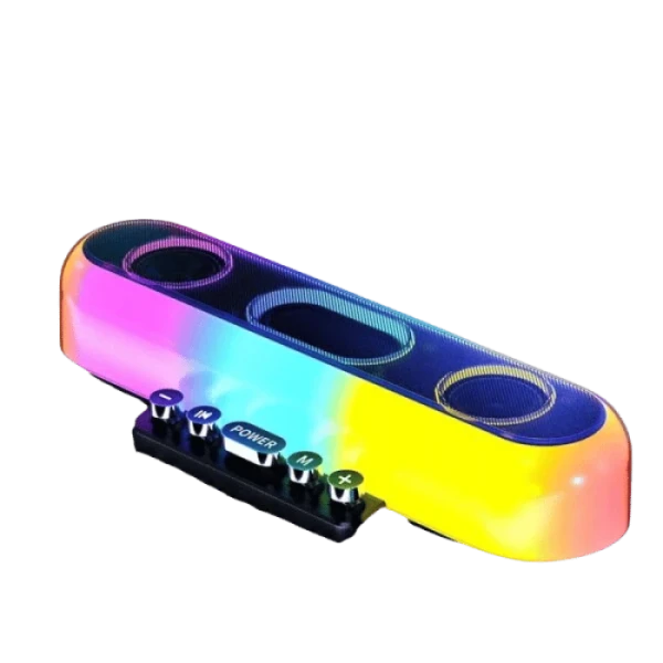 Z10 20W Transparent wireless Bluetooth Speaker (RGB Subwoofer HiFi LED)